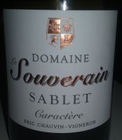 Domaine Le Souverain - Caractére 2017 (Sablet - blanc)