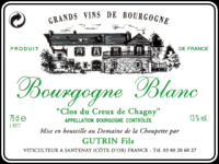 Domaine de la Choupette - Clos du Creux de Chagny 2022 (Bourgogne - white)