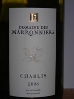 Domaine des Marronniers 2020 (Chablis - white)