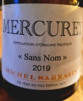 Michel Sarrazin - Sans Nom 2021 (Mercurey - white)