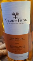Clos Thou - Suprème de Thou 2021 (Jurançon - blanc moëlleux)