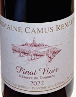 Domaine Camus Renaut - Pinot noir - Réserve du Domaine