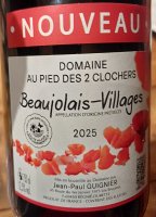 Domaine au pied des 2 Clochers - Nouveau 2025 (Beaujolais Villages - red)