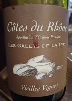 Les Vins Aujoux - Les Galets de la Lyre - Vieilles Vignes 2024 (Côtes du Rhône (Septentrionales) - rouge)