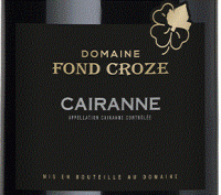 Domaine Fond Croze 2022 (Cairanne - red)
