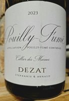Stéphanie & Arnaud Dezat- Cellier des Marnes 2023 (Pouilly Fumé - blanc)