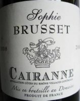 Sophie Brusset 2013 (Cairanne - red)