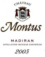 Château Montus 2015 (Madiran - rouge)