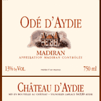 Château d'Aydie - Odé d'Aydie 2010 (Madiran - rouge)