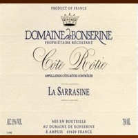 Domaine de Bonserine - La Sarrasine 2015 (Côte Rotie - rouge)