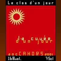 Le Clos d'un Jour - La Cuvée d'un Jour 2012 (Cahors - rouge)