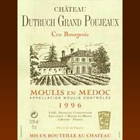 Château Dutruch Grand Poujeaux 2001 (Moulis-en-Médoc - rouge)