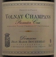 Domaine Jean-Marie Bouzereau - 1er Cru - Champans  2011 (Volnay - rouge)