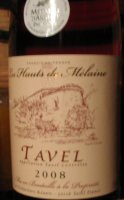 Les Hauts de Mélaine 2019 (Tavel - rose)