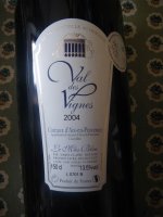 Le Mas Bleu Cuvée Val des Vignes 2012 (Côteaux d'Aix-en-Provence - red)