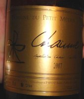 Domaine du Petit Métris 2017 (Côteaux du Layon 1er Cru Chaume - sweet white)