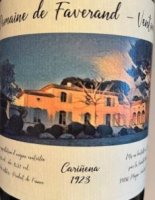 Domaine de Faverand - Carinena 1923 - Cire bleue 2023 (Côtes du Ventoux ou Ventoux - rouge)