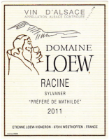 Domaine Loew- Racine, le préféré de Matilde 2022 (Alsace Sylvaner - white)