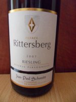 Jean-Paul Schmitt - Rittersberg - Réserve Personnelle 2017 (Alsace Riesling - blanc)