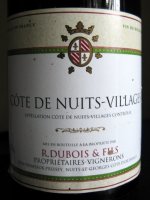 R. Dubois et Fils 2021 (Côte de Nuits Villages - rouge)