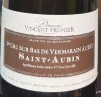 Domaine Vincent Prunier 1er Cru Bas de Vermarain à l'Est