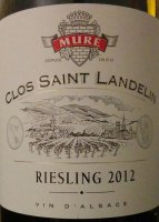 Muré -  Clos Saint Landelin 2016 (Alsace Riesling - blanc)