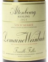 Domaine Weinbach - Riesling Altenbourg 2021 (Alsace Riesling - blanc)