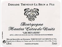 Domaine Thevenot Le Brun et Fils - Les Renardes