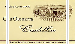 Château du Juge - Cru Quinette