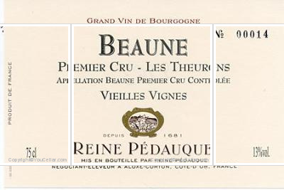 Domaine Reine Pédauque - Premier Cru Les Theurons Vieilles Vignes