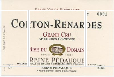Domaine Reine Pédauque - Corton-Renardes Grand Cru