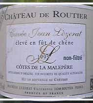 Château de Routier - Cuvée Jean Lézerat