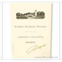 Robert Mondavi Winery, Cabernet Sauvignon Reserve