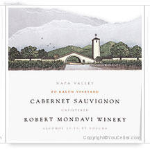 Robert Mondavi Winery, To Kalon Cabernet Sauvignon