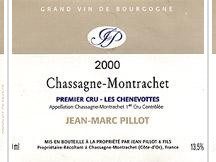 Jean-Marc Pillot - 1er Cru Les Chenevottes