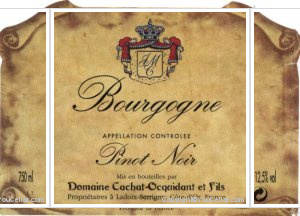 Domaine Cachat Ocquidant - Pinot Noir
