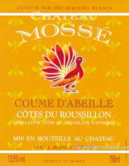 Château Mossé - Coume d'Abeille