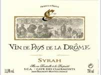 Cave des Clairmonts - Syrah