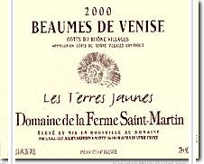 Domaine de la Ferme Saint Martin Les Terres Jaunes