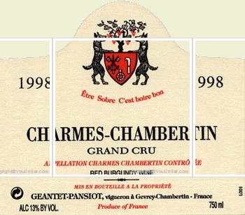 Domaine Geantet-Pansiot - Grand Cru