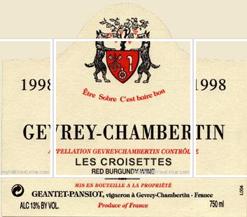 Domaine Geantet-Pansiot - Les Croisettes