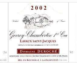 Domaine Duroché - 1er Cru Lavaux Saint-Jacques