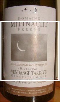 Domaine Mittnacht Frères - Vendanges Tardives Bellatrix