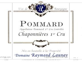 Domaine Raymond Launay - 1er Cru Les Chaponnières