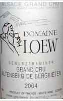 Domaine Loew - Grand Cru Altenberg de Bergbieten