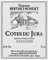 Domaine Berthet-Bondet - Savagnin