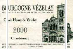 Henry de Vézelay - Cuvée Henry de Vézelay