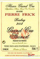 Pierre Frick - Grand Cru Steinert