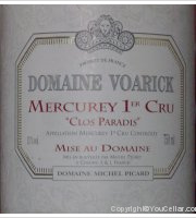 Domaine Voarick Premier Cru Clos Paradis