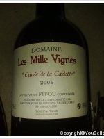 Domaine Les Mille Vignes - Cuvée de la cadette